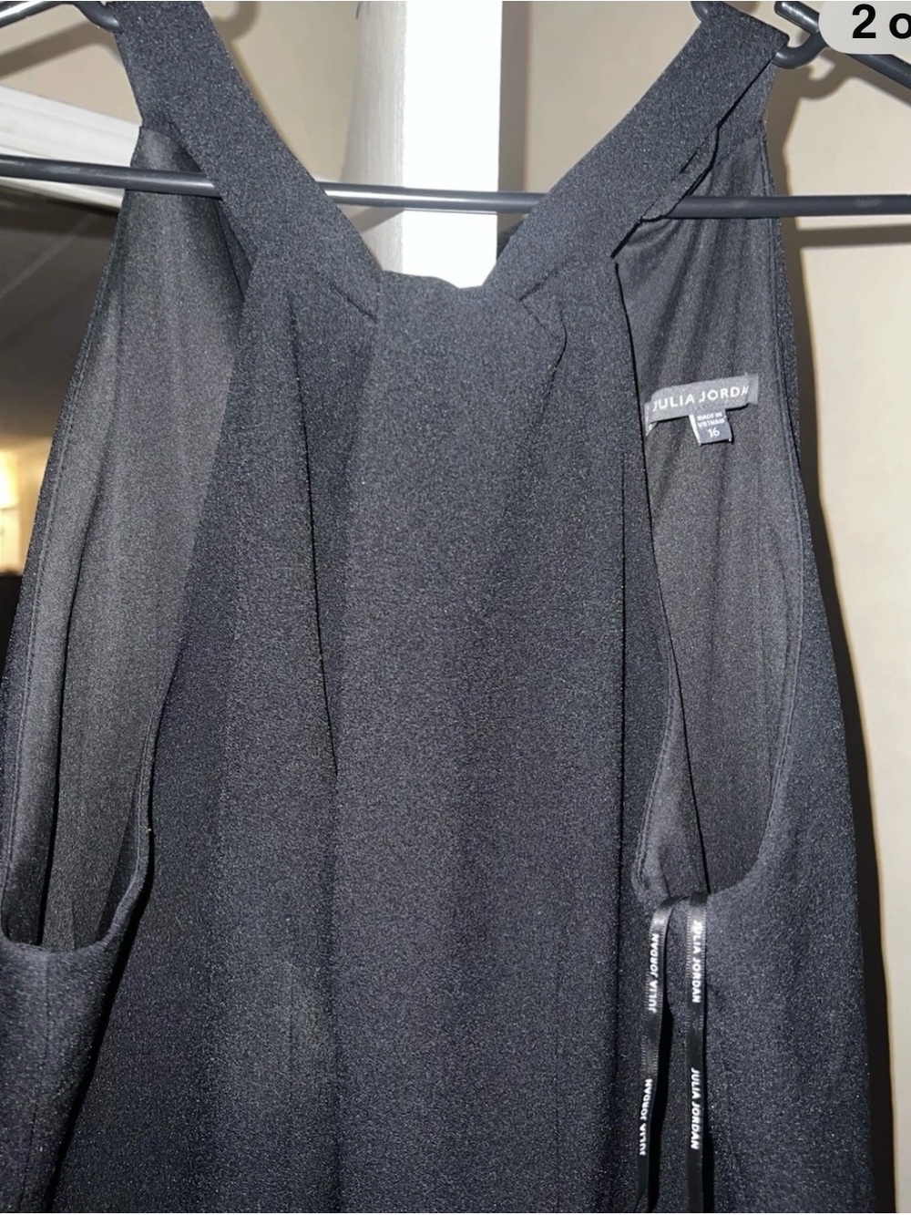 Black Julia Jordan jumper with pockets size 16 #599